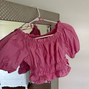 Zara Off the Shoulder Top